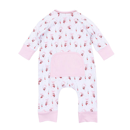 Magnolia Baby | Jolly Ribbons Print Zip Playsuit