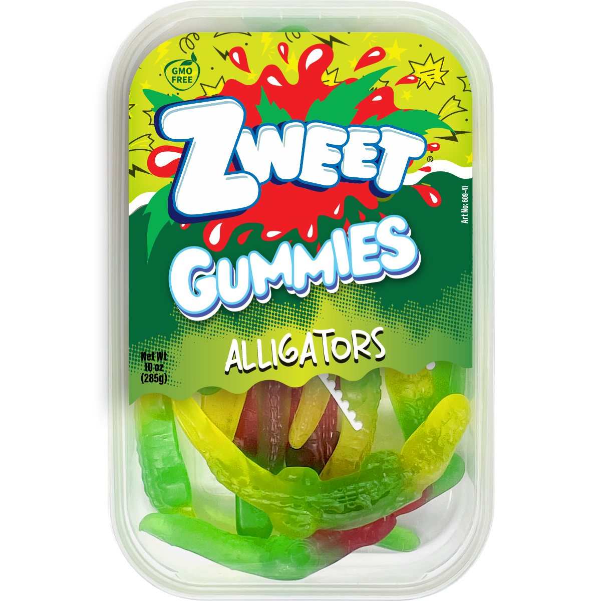 Zweet Gummy Alligators – 10 oz Tub - Persnickety Shop