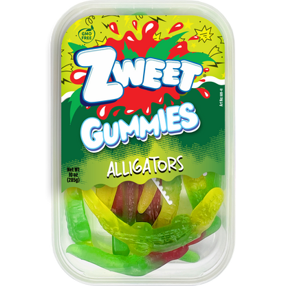 Zweet Gummy Alligators – 10 oz Tub - Persnickety Shop