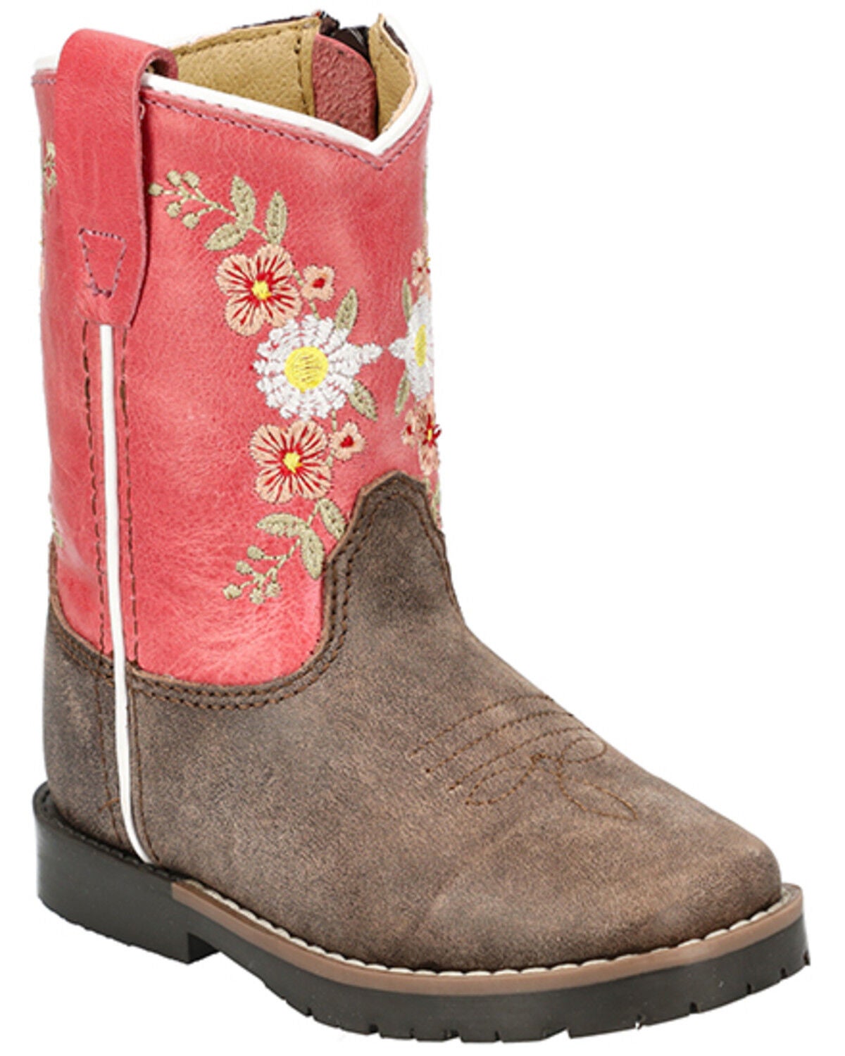 Smoky Mountain Boots - TODDLER GIRLS' AUTRY WESTERN BOOTS - BROAD SQUARE TOE - Persnickety Shop