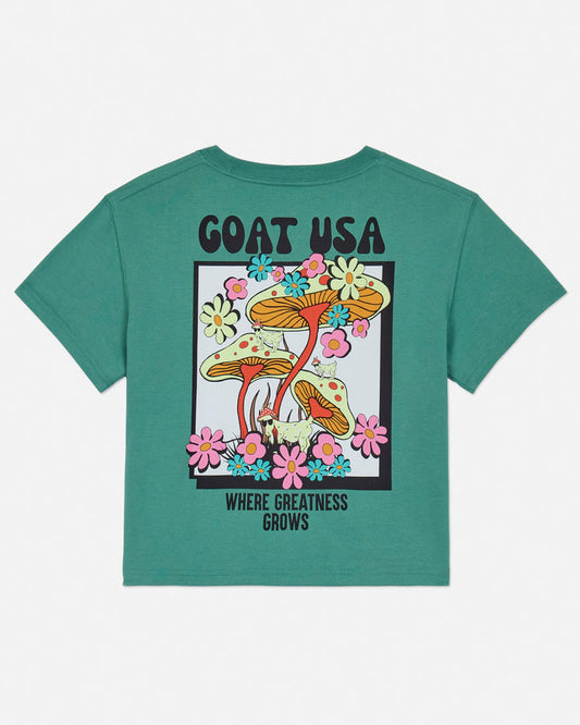 GOAT USA Women's Mushroom Crop Top - Persnickety Shop