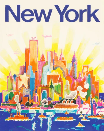 NYC SKYLINE MINI-100 PIECE MINI PUZZLE - Persnickety Shop