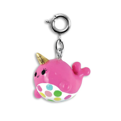 CHARM IT® Pink Narwhal Charm