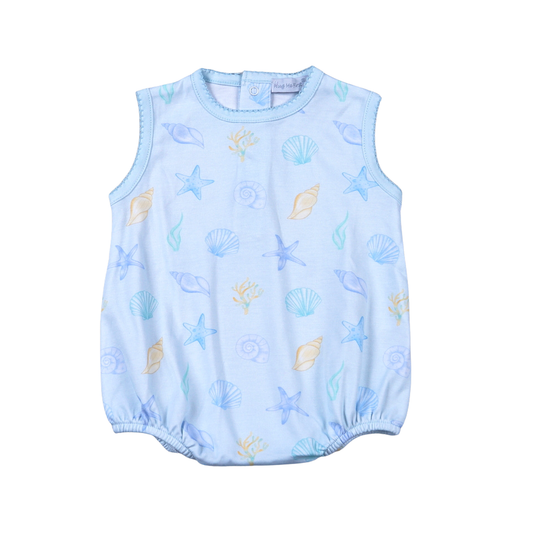 Baby Loren Sea Friends No Sleeves Bubble- BOY - Persnickety Shop