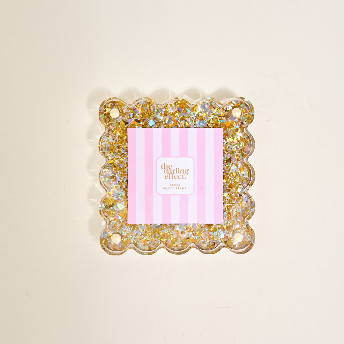 Gold Glitter Little Moments Acrylic Picture Frame - Persnickety Shop