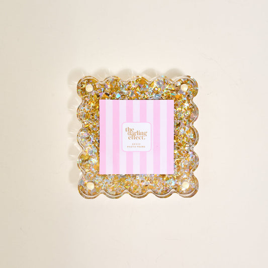 Gold Glitter Little Moments Acrylic Picture Frame - Persnickety Shop