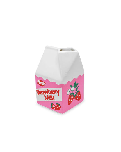 STRAWBERRY MILK VASE BAN.DO