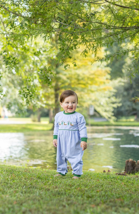 Trotter Street Kids Mallard Trio Romper