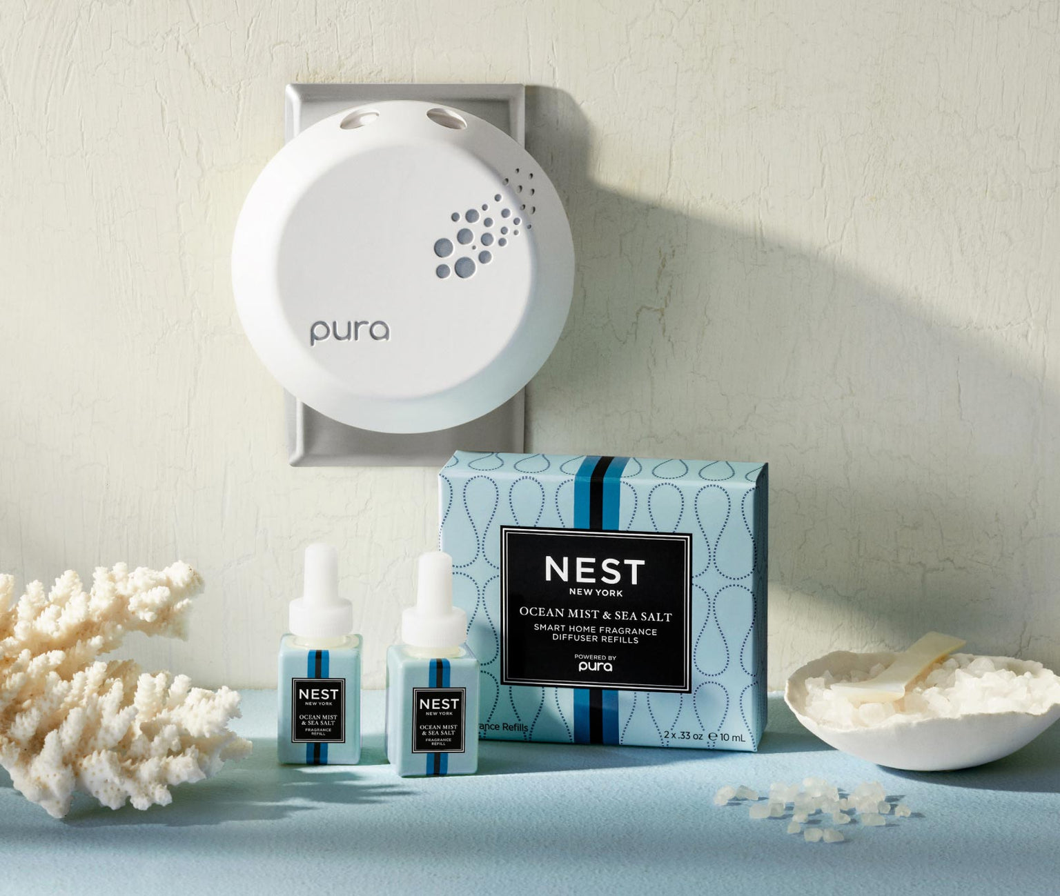 Ocean Mist & Sea Salt Refill Single for Pura Smart Home Fragrance Diffuser