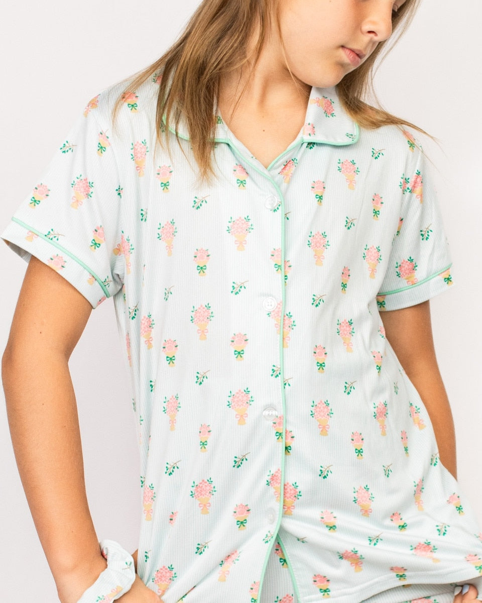 Royal Standard Love Blooms Here Long Sleeve Pajamas - Persnickety Shop