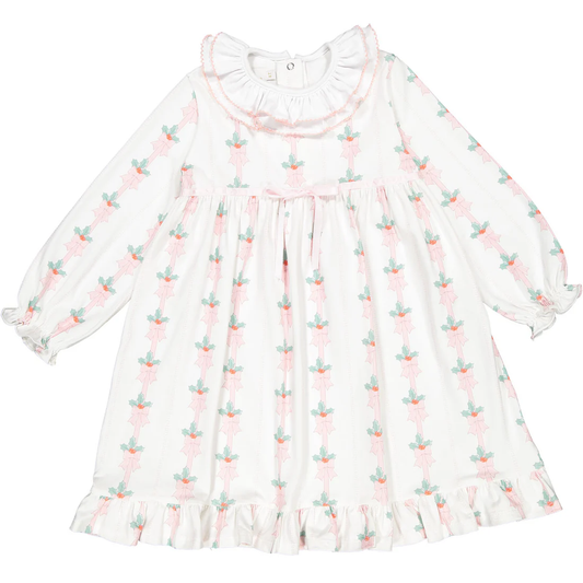 Sal & Pimenta Pink Mistletoe Nightgown - Persnickety Shop