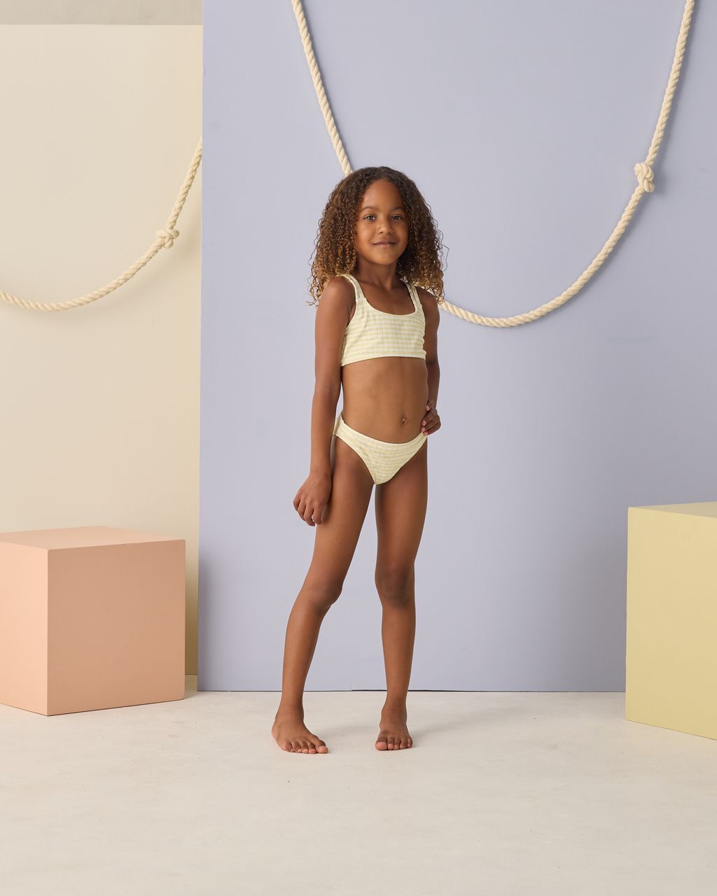 MARIS BIKINI CITRON STRIPE - Persnickety Shop