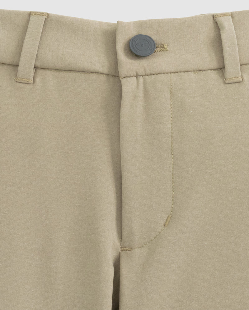Johnnie-O Mulligan Jr. Performance Shorts Light Khaki - Persnickety Shop