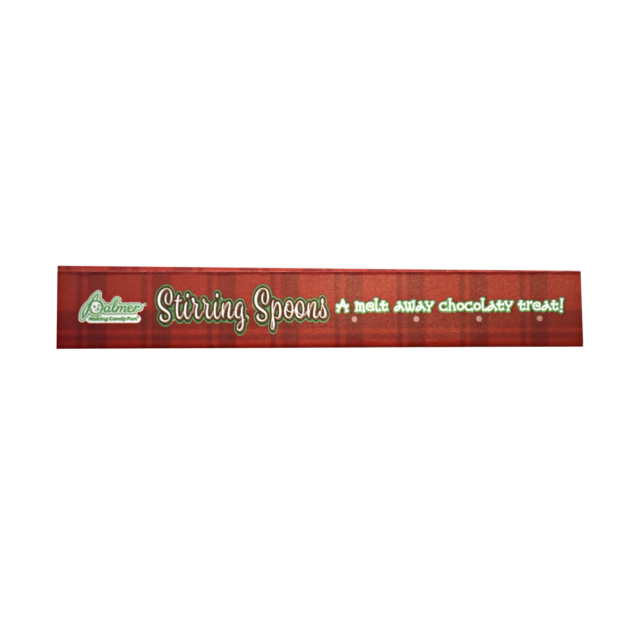 R.M. Palmer Holiday Stirring Spoons, Milk Chocolate Flavor, 4 Count