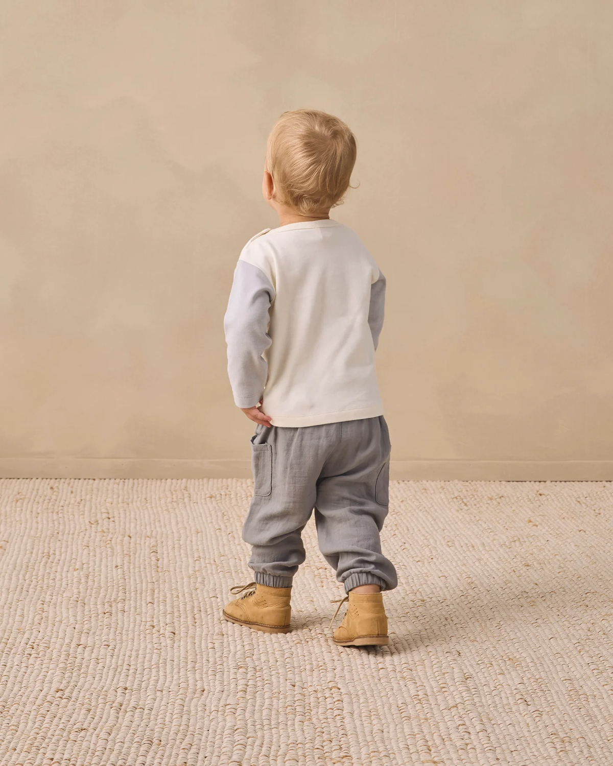 QUINCY MAE LUCA PANT SLATE