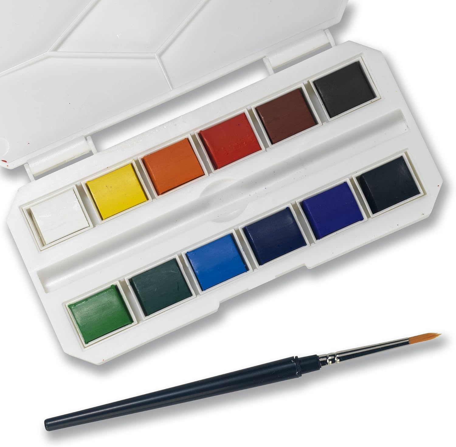 12 Assorted Water Colors Travel Pocket Set