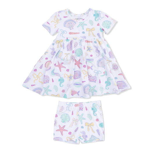 Beach Days - Twirly Dress with Cartwheel Short - Persnickety Shop
