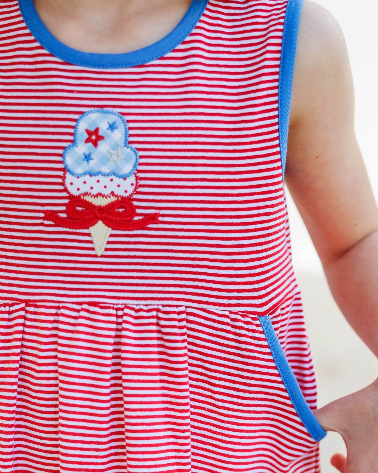 Jellybean All American Scoops Pocket Dress