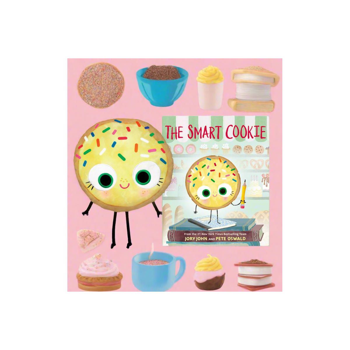 MerryMakers The Smart Cookie Doll And Hardcover Book Set - Persnickety Shop