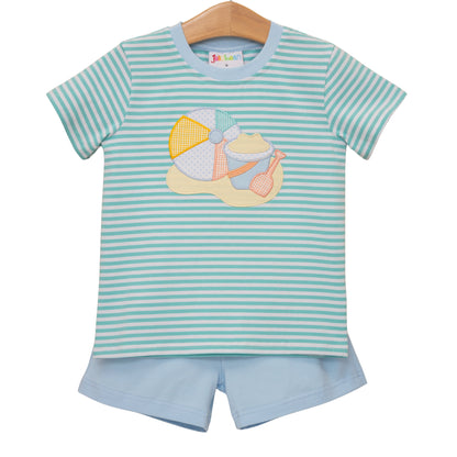 Jellybean Boy's Beach Days Short Set - Persnickety Shop