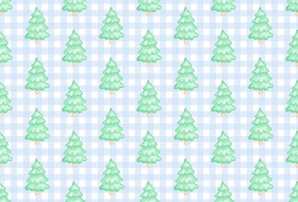 James & Lottie – Gingham Christmas Tree Lounge Collection BOY 2 Piece Jammies (Copy) - Persnickety Shop