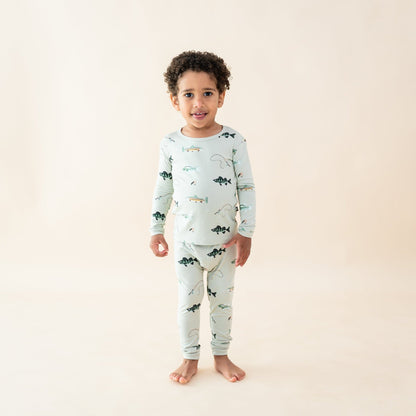KyteLong Sleeve Pajamas in Fishing - Persnickety Shop