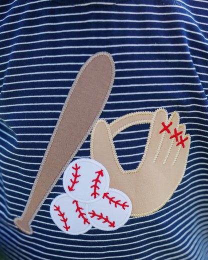 PRE-ORDER | Fall Ball Pant Set Jellybean by Smock Candy - Persnickety Shop