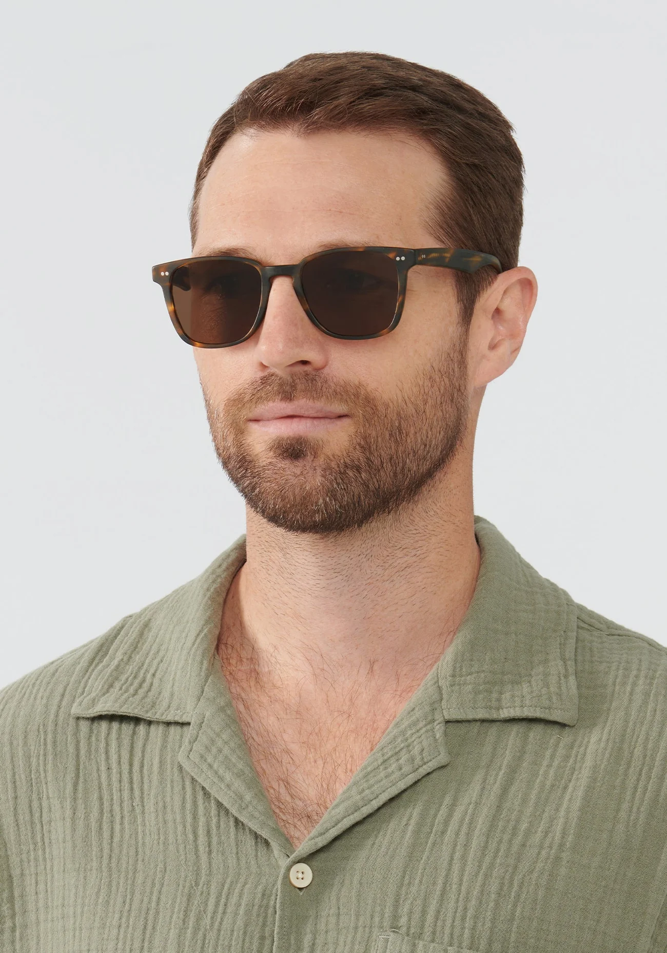 KREWE VINDEL MATTE HICKORY POLARIZED - Persnickety Shop