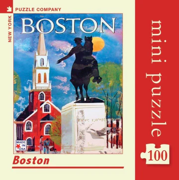 BOSTON MINI-100 PIECE MINI PUZZLE - Persnickety Shop