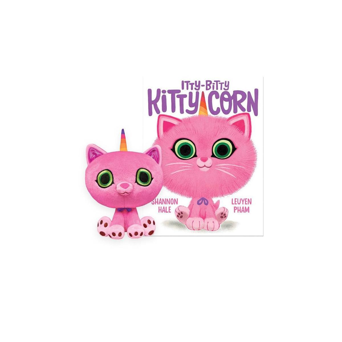 MerryMakers Itty-Bitty Kitty-Corn Plush And Hardcover Book Set - Persnickety Shop