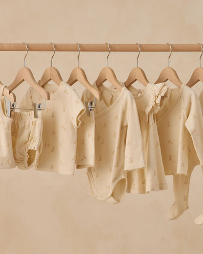 Zip Long Sleeve Sleeper Footie || Bunnies - Persnickety Shop