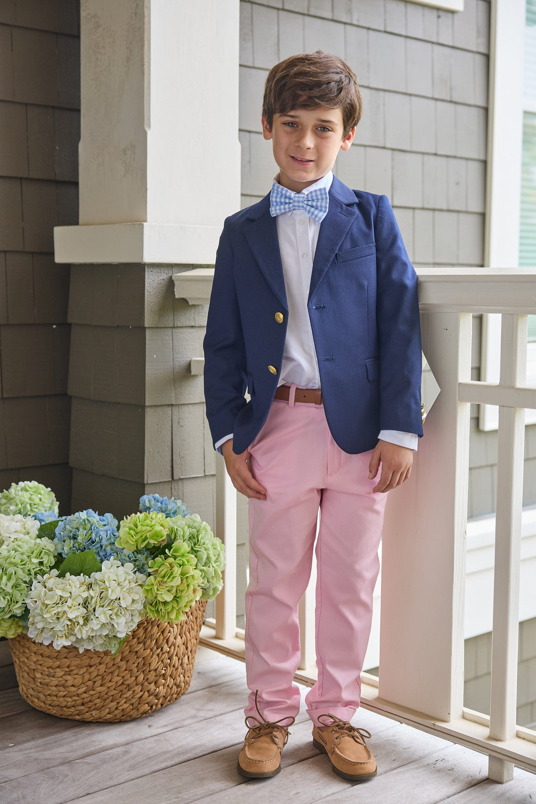 Little English Classic Wool Blazer - Navy
