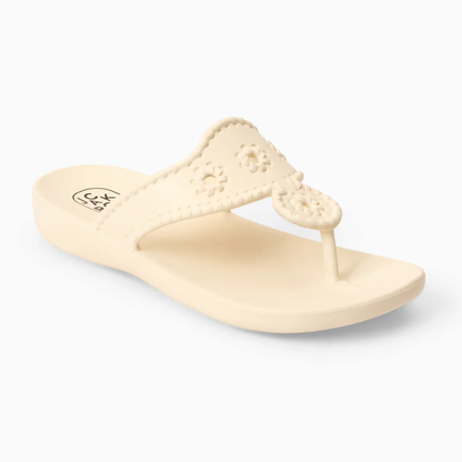 Jack Rogers Girls Eva Waterproof Sandal Cream - Persnickety Shop