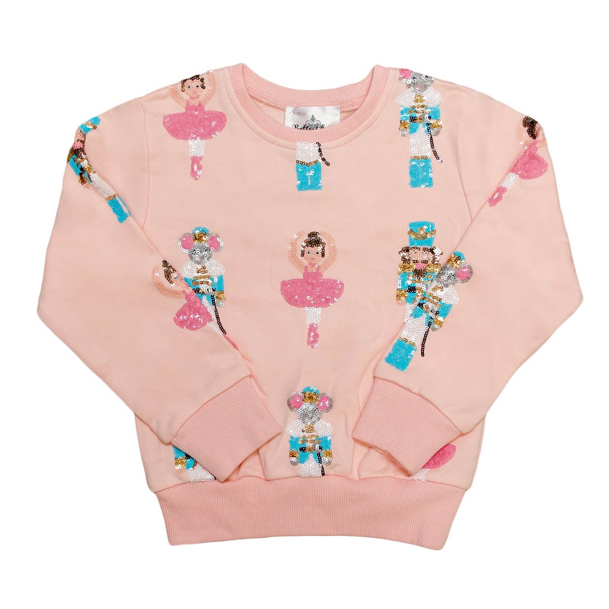 Belle Cher Nutcracker Pink Sweatshirt PRE-ORDER - Persnickety Shop