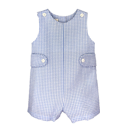 Petit Ami Monogram-Able Sunsuit with Side Tabs