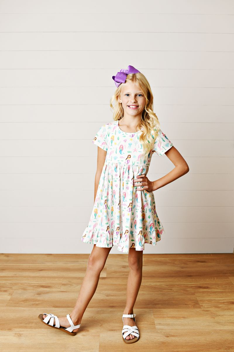 Swoon Mermaid Twirl Dress - Persnickety Shop