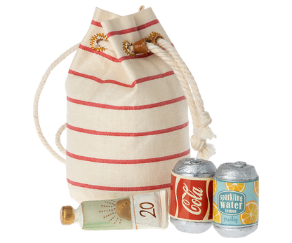 Maileg Bag with Beach Essentials, Mouse - Persnickety Shop
