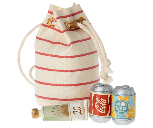 Maileg Bag with Beach Essentials, Mouse - Persnickety Shop