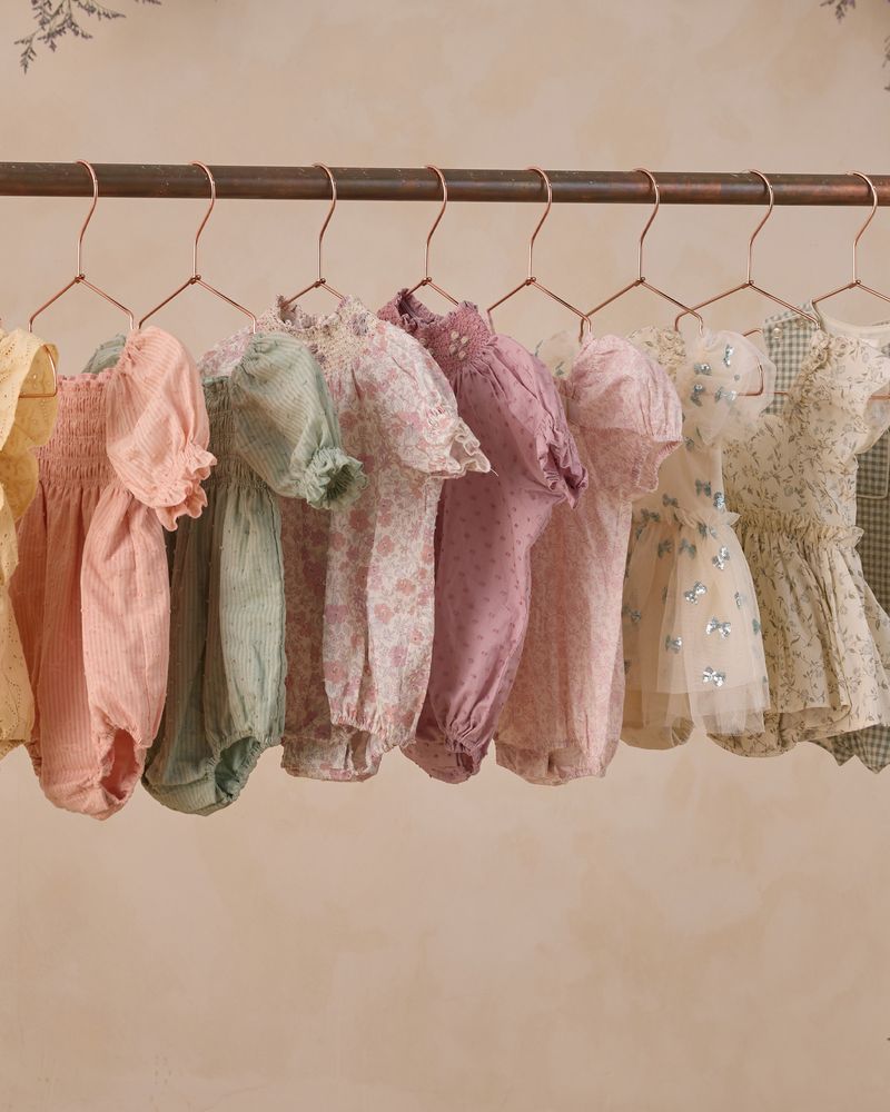 LYLA ROMPER LAVENDER FLORAL - Persnickety Shop