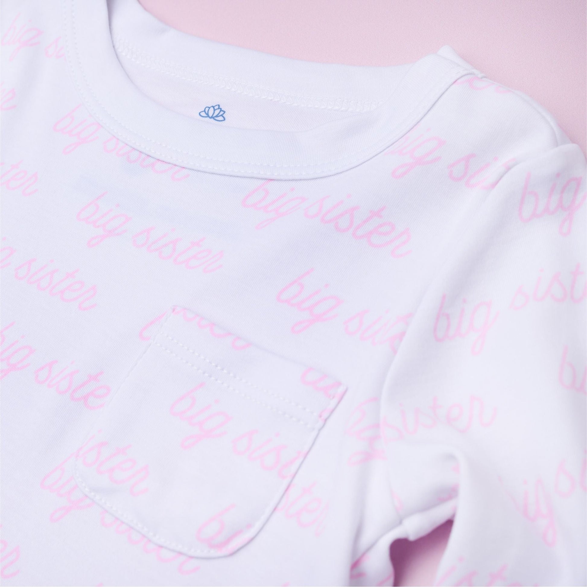 Magnolia Baby Big Sister Print Long Sleeve Nightdress - Persnickety Shop
