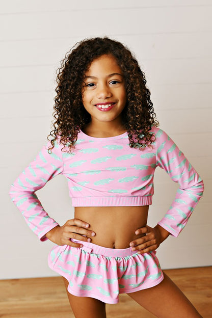 Swoon Pink Gator Bikini - Persnickety Shop