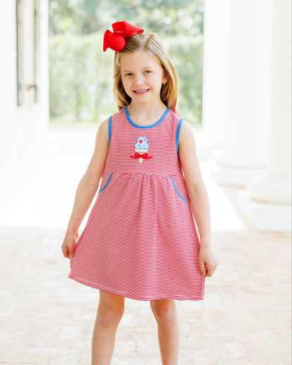 Jellybean All American Scoops Pocket Dress
