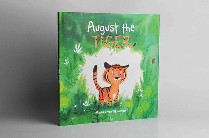 August the Tiger by Marieke van Ditshuizen (Author, Illustrator)  Format: Hardcover