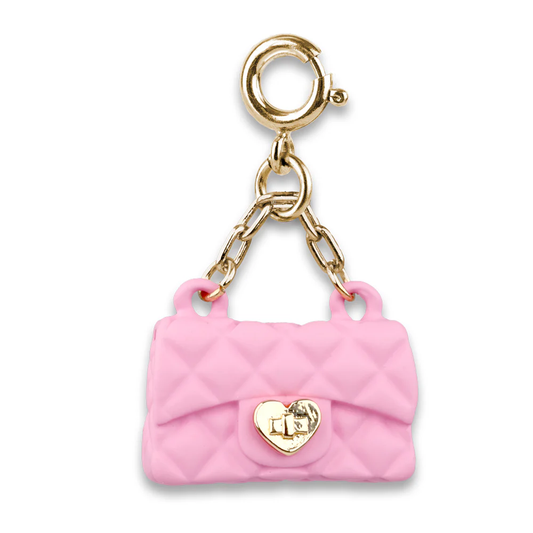 CHARM IT® Gold Pink Purse Charm