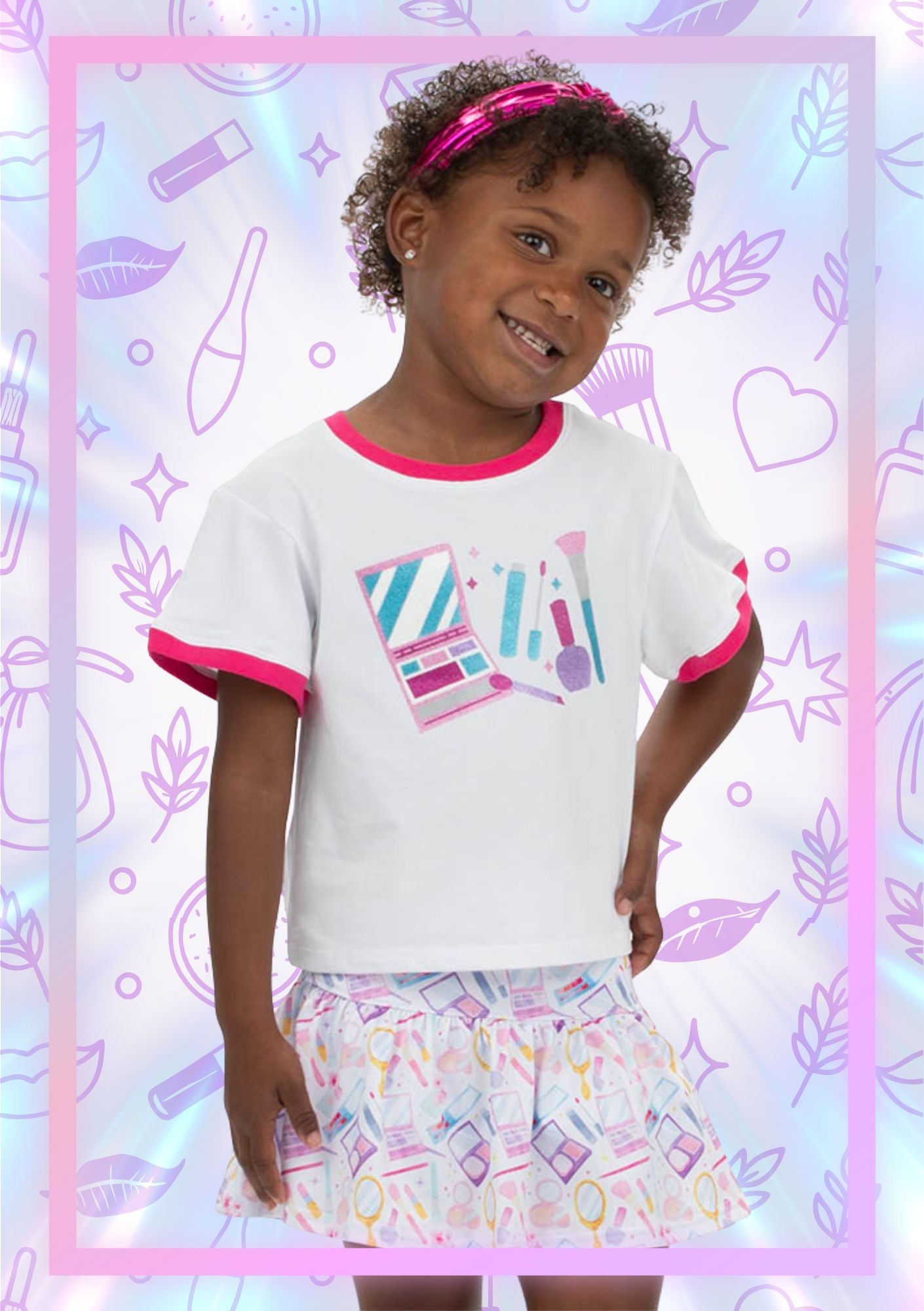 Azarhia Glitter Make Up Tee