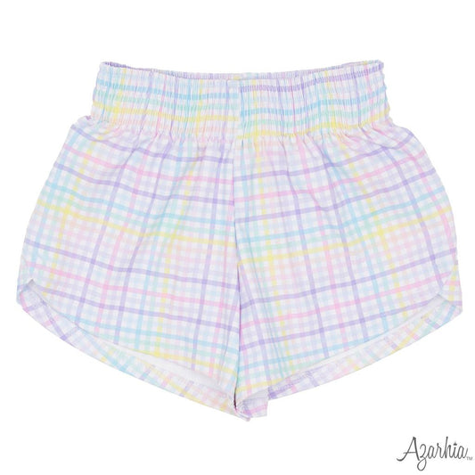 Azarhia Easter Gingham Shimmer Steph Short - Persnickety Shop