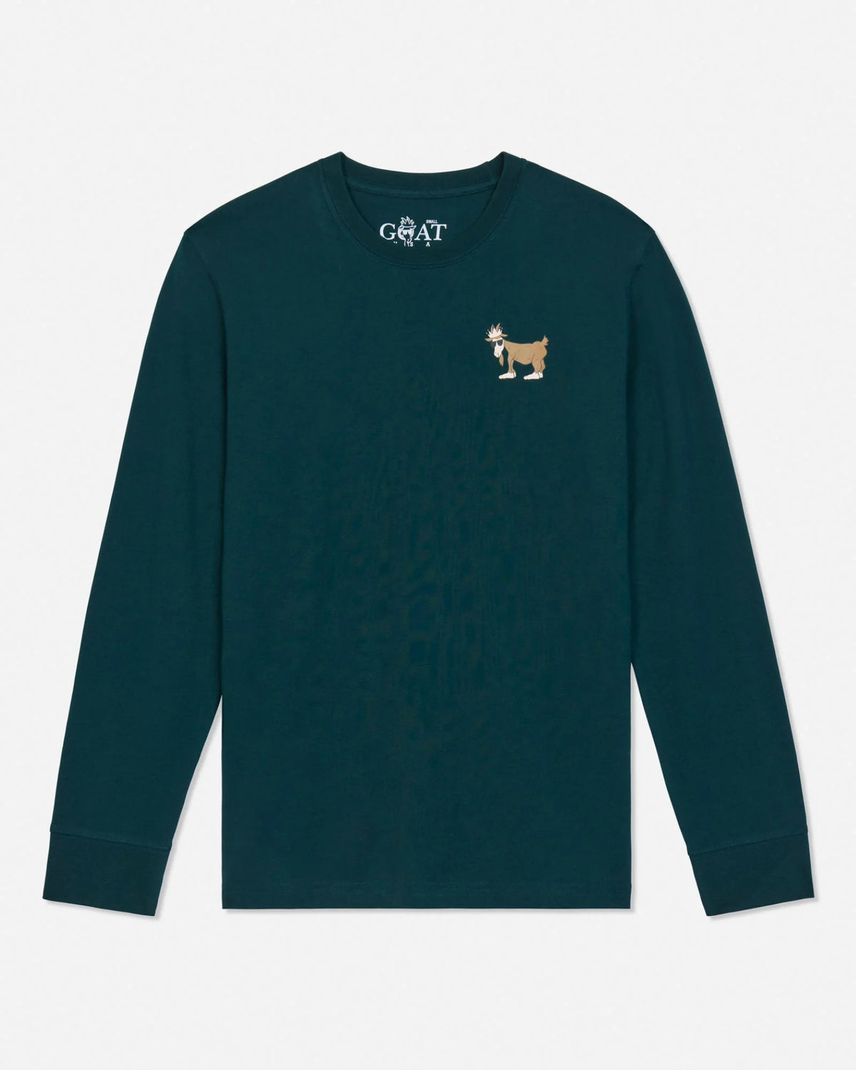 Goat Kids' Believe in the Goat Long Sleeve T-shirt: Sage