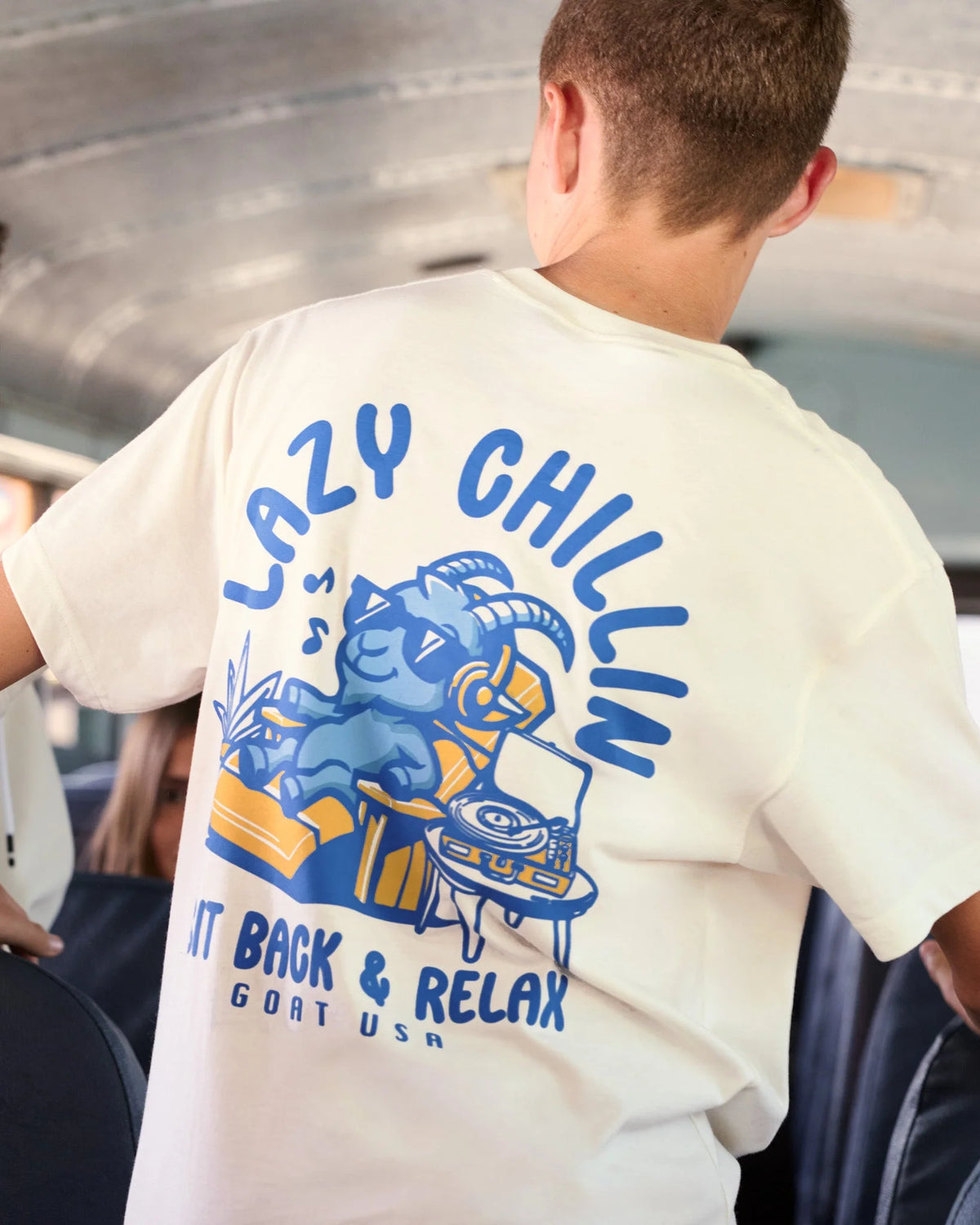 Goat Kids' Sit Back & Relax Graphic Tee