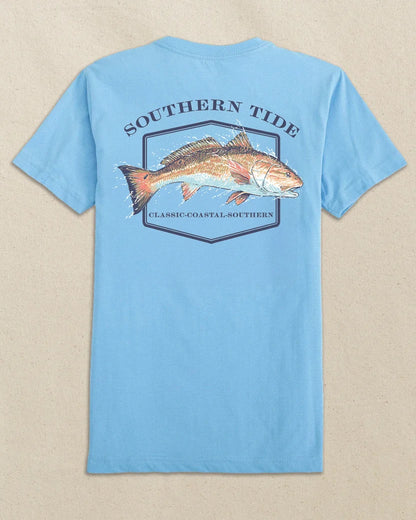 Southern Tide Kids Redfish Short Sleeve T-Shirt Ocean Channel