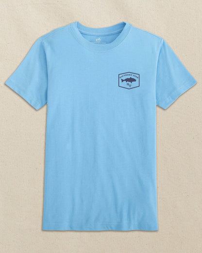 Southern Tide Kids Redfish Short Sleeve T-Shirt Ocean Channel
